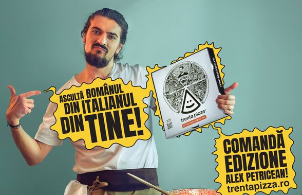 Trenta Pizza și Chef Alex Petricean aduc la un loc bucătăria italiană și bucătăria românească.
