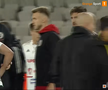 Alex Chipciu, eliminat după U Cluj - UTA/ foto: captură Orange Sport