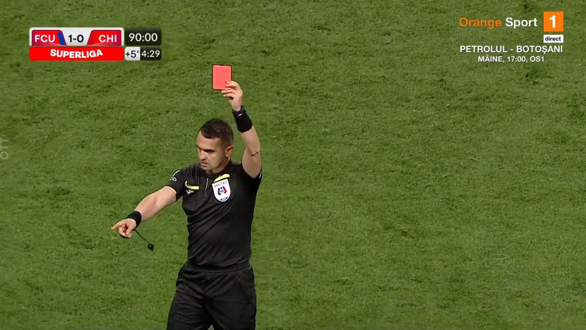 Celea a explicat reacția virulentă de la faza penalty-ului: „M-am jurat în fața arbitrului! Nu mint, de asta am fost disperat”