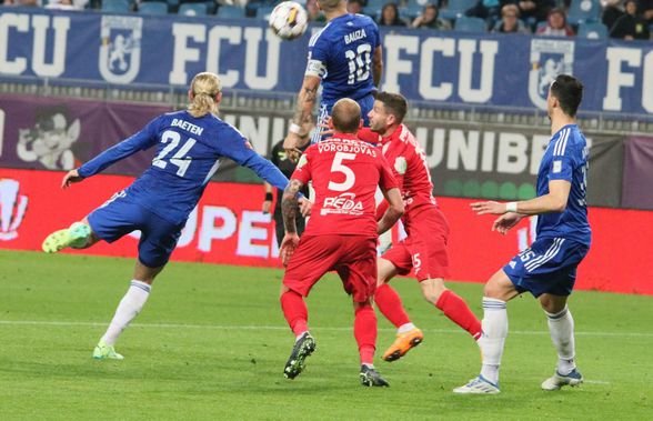 FCU Craiova trece Chindia și face un pas mare spre barajul de Conference League » „Centralul” Călin i-a enervat pe toți în prelungiri! Clasamentul din play-out ACUM