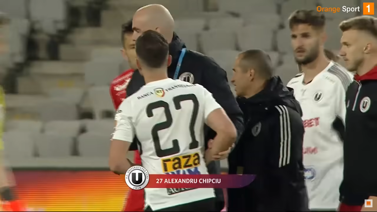 Alex Chipciu, eliminat după finalul meciului » MM l-a taxat în direct: „Chiar nu te poți cenzura?”