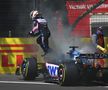 Monopostul lui Pierre Gasly a luat foc înaintea calificărilor / Sursă foto: Guliver/Getty Images