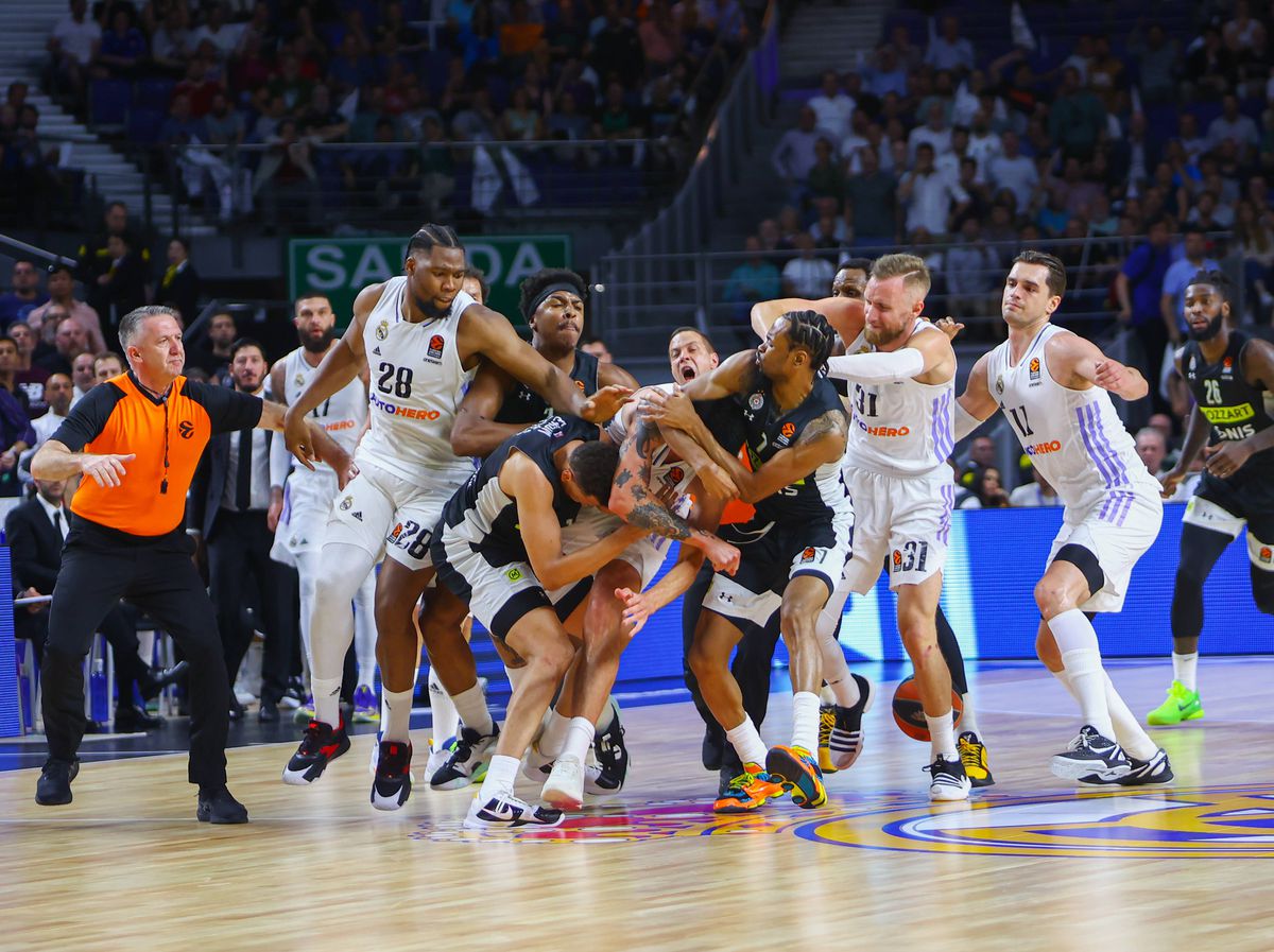 Bătaie generală la Real Madrid - Partizan