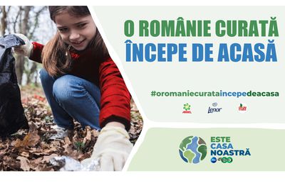 450 voluntari implicați în campania O Românie Curată Începe de Acasă au colectat peste 12 tone de deșeuri în 5 orașe mari din țară
