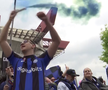 Jucătorii și fanii lui Inter Milano sărbătoresc cel de-al 20-lea titlu din Serie A