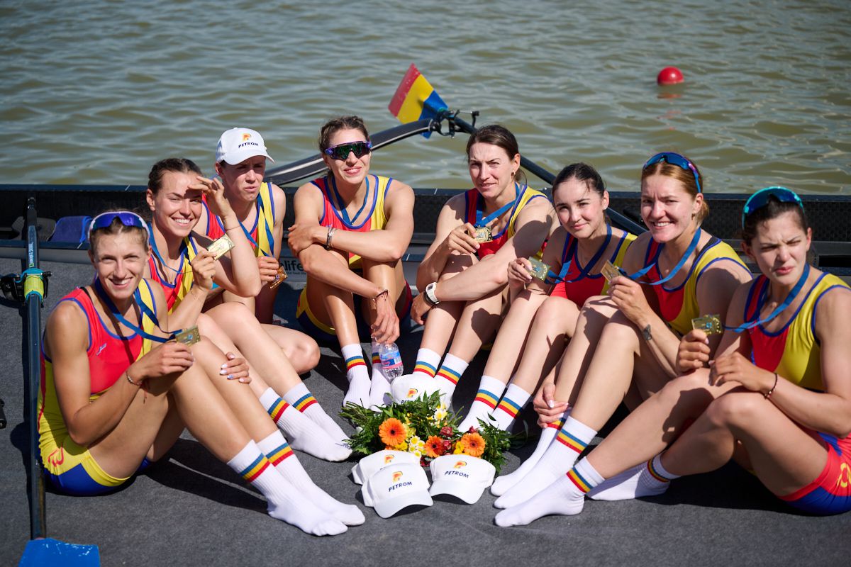 Medaliați CE canotaj-Szeged-Elisabeta Lipă