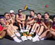 Echipajul de 8 plus 1 rame - aur la CE 2024 Szeged FOTO Raed Krishan