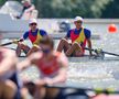 Florin Arteni și Florin Lehaci - argint în proba de dublu rame la CE 2024 FOTO Raed Krishan