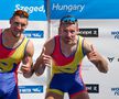 Andrei Cornea și Marian Enache - aur în proba de dublu vâsle la CE 2024 Szeged FOTO Raed Krishan