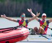 Andrei Cornea și Marian Enache - aur în proba de dublu vâsle la CE 2024 Szeged FOTO Raed Krishan