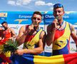 Andrei Cornea și Marian Enache - aur în proba de dublu vâsle la CE 2024 Szeged FOTO Raed Krishan