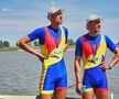Florin Arteni și Florin Lehaci - argint în proba de dublu rame la CE 2024 Szeged FOTO Raed Krishan