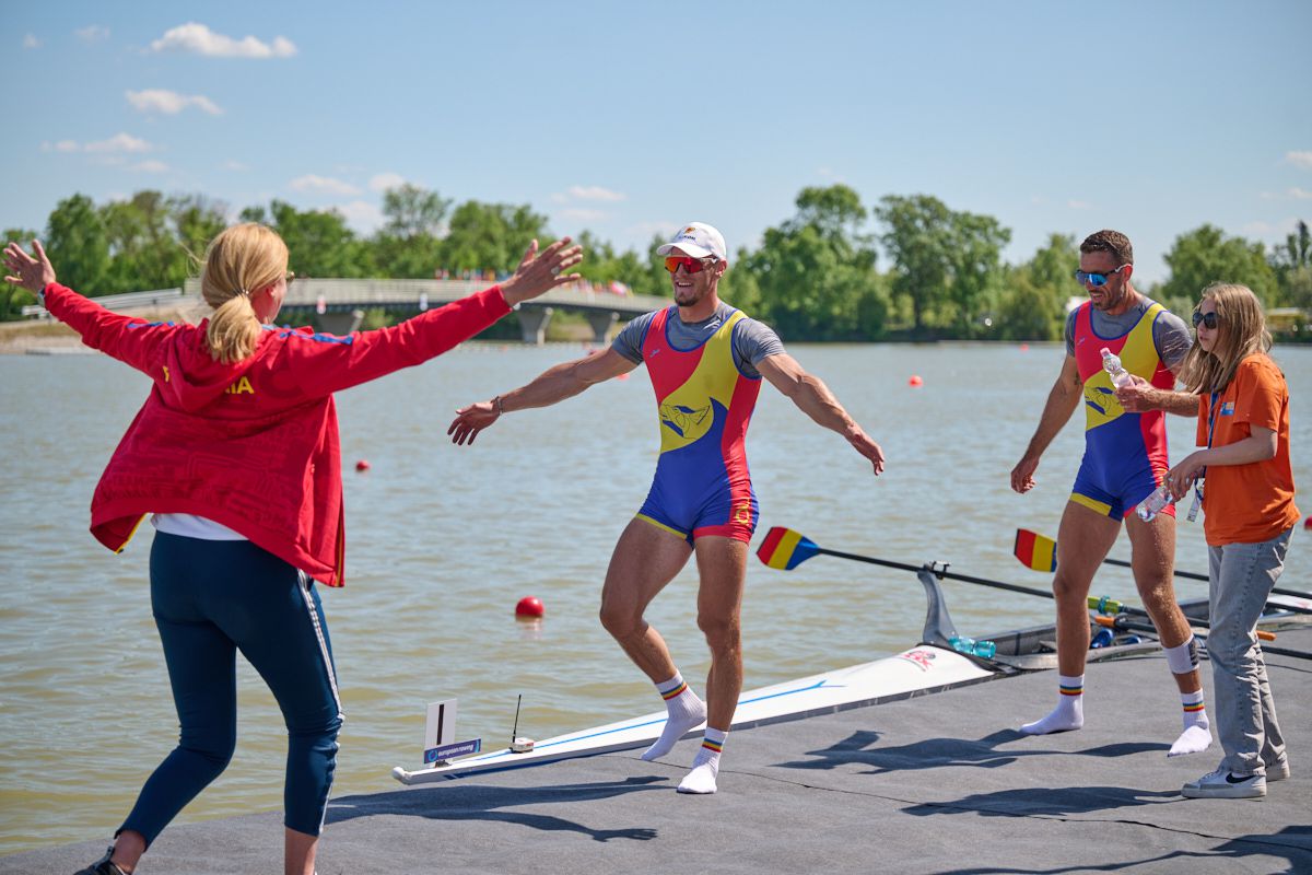 Marian Enache și Andrei Cornea pot scrie istorie olimpică pentru România în barca zburătoare de la Europene