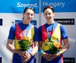 Ioana Vrînceanu și Roxana Anghel - aur în proba de dublu rame la CE 2024 Szeged FOTO Raed Krishan