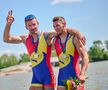 Andrei Cornea și Marian Enache - aur în proba de dublu vâsle la CE 2024 Szeged FOTO Raed Krishan