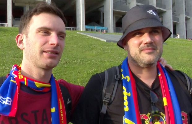 Gazeta a dat peste italienii veniți din Verona să celebreze titlul cu FCSB: „Știm istoria măreață și povestea cu Barcelona” » Ce au putut spune despre Mutu și „Maradona din Carpați”
