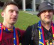 Doi italieni veniți special din Verona au urmărit de la București meciul în care FCSB a devenit campioană