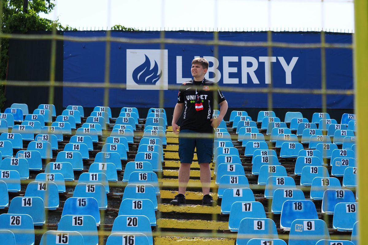 Fani Oțelul Galați - Hermannstadt. Imagini dinaintea meciului