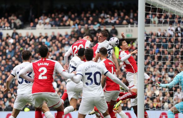 Arsenal câștigă cu mari emoții derby-ul Londrei, deși la pauză a avut 3-0 pe tabelă!