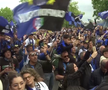 Jucătorii și fanii lui Inter Milano sărbătoresc cel de-al 20-lea titlu din Serie A