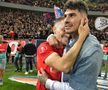 Darius Olaru și Forinel Coman, bucurându-se după ce FCSB a devenit campioană // FOTO: Cristi Preda