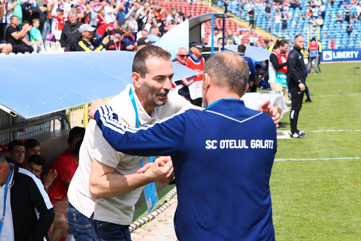 Fani Oțelul Galați - Hermannstadt. Imagini dinaintea meciului