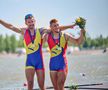 Andrei Cornea și Marian Enache - aur în proba de dublu vâsle la CE 2024 Szeged FOTO Raed Krishan