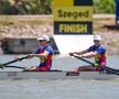 Ioana Vrînceanu și Roxana Anghel - aur în proba de dublu rame la CE 2024 Szeged FOTO Raed Krishan