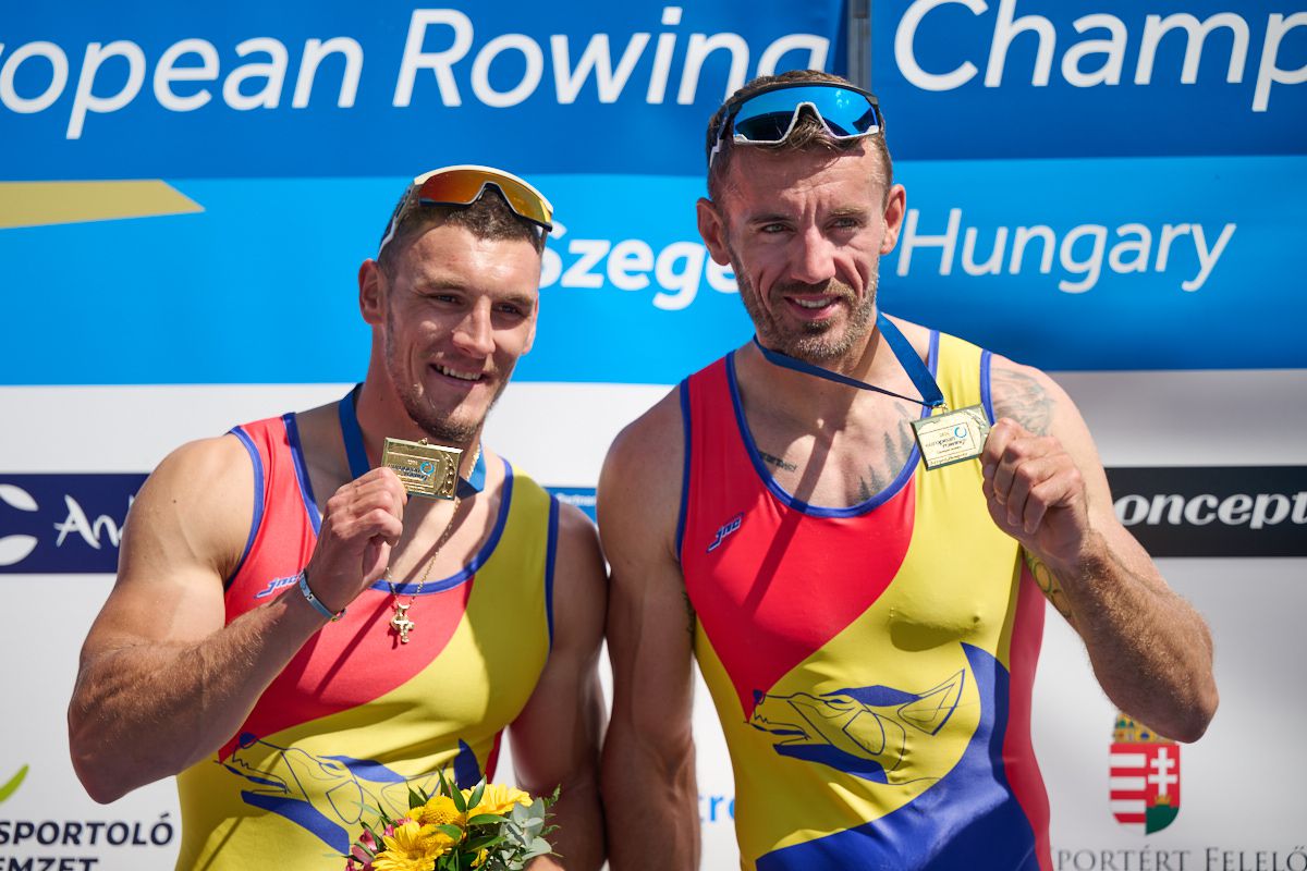 România a făcut spectacol în ultima zi la Campionatele Europene de canotaj: 5 medalii în 7 finale! Cum arată bilanțul competiției