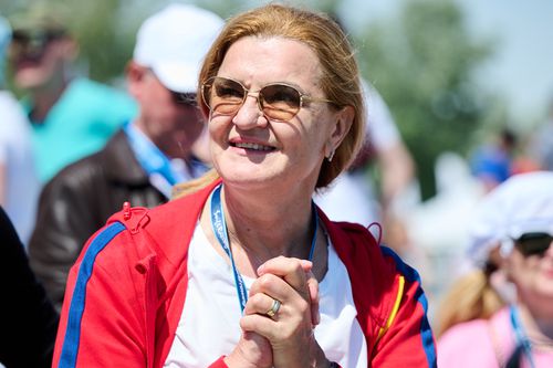 Elisabeta Lipă la CE 2024 de canotaj FOTO Raed Krishan