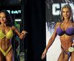 Mădălina Stanca - dublă Campioană Balcanică la Culturism și Campioana Absolută / Sursa foto: Cristi Martin
