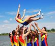 Bucurie pentru echipajul de 8 plus 1 rame - aur la CE 2024 Szeged FOTO Raed Krishan