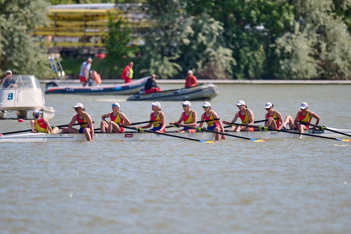 România a făcut spectacol în ultima zi la Campionatele Europene de canotaj: 5 medalii în 7 finale! Cum arată bilanțul competiției
