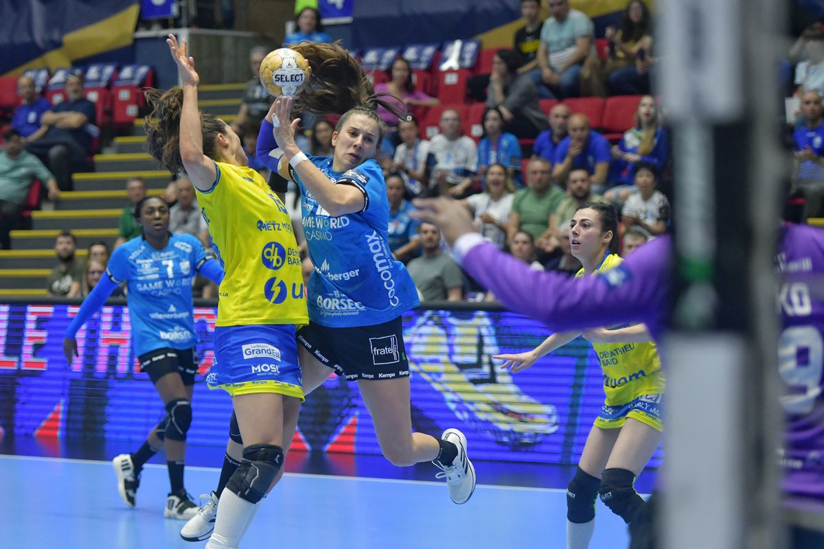 Dezastru pentru CSM București! Învinsă clar de Metz, după un ultim sfert de oră haotic » E nevoie de un miracol pentru calificarea în Final Four-ul Ligii Campionilor