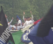 Jucătorii și fanii lui Inter Milano sărbătoresc cel de-al 20-lea titlu din Serie A