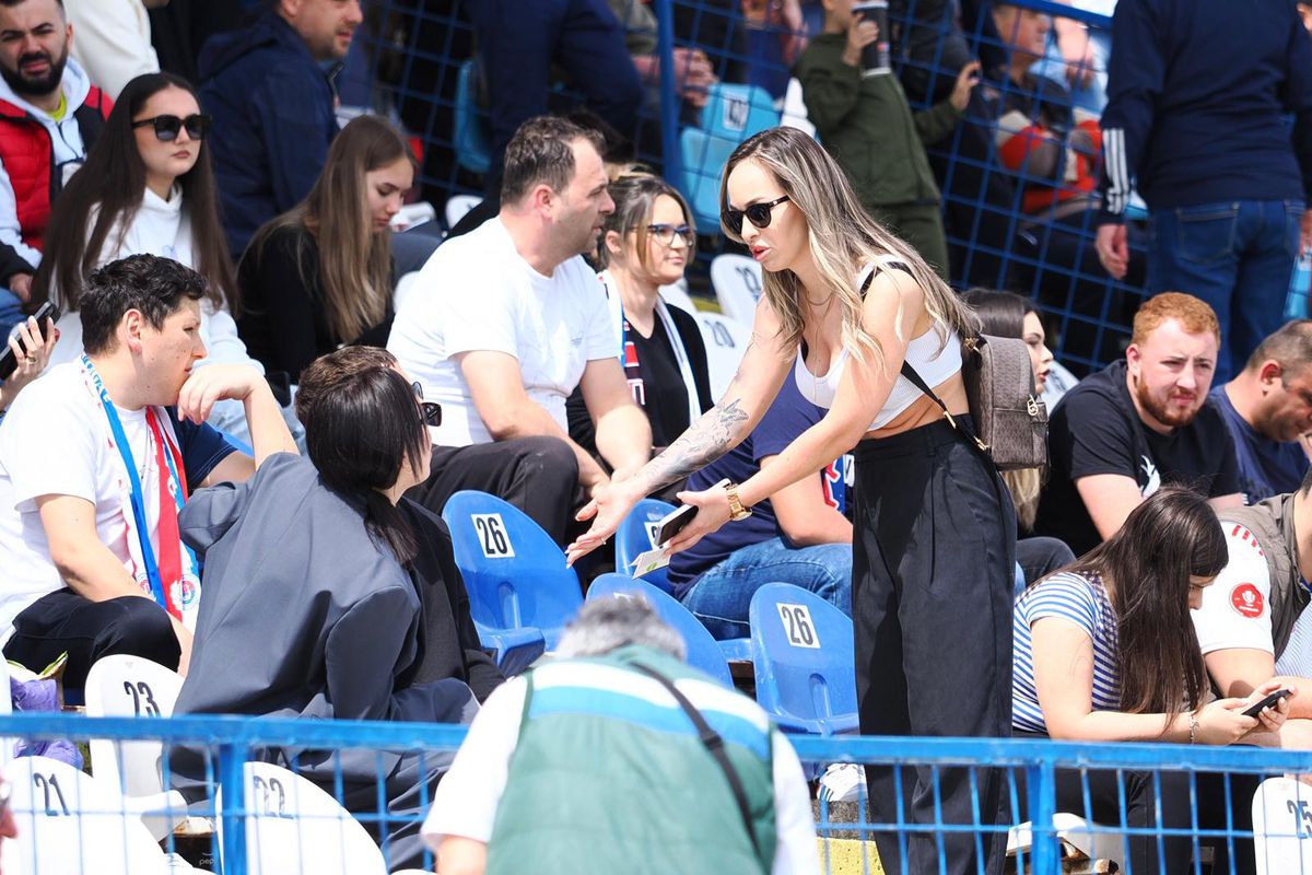 Fani Oțelul Galați - Hermannstadt. Imagini dinaintea meciului