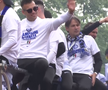 Jucătorii și fanii lui Inter Milano sărbătoresc cel de-al 20-lea titlu din Serie A