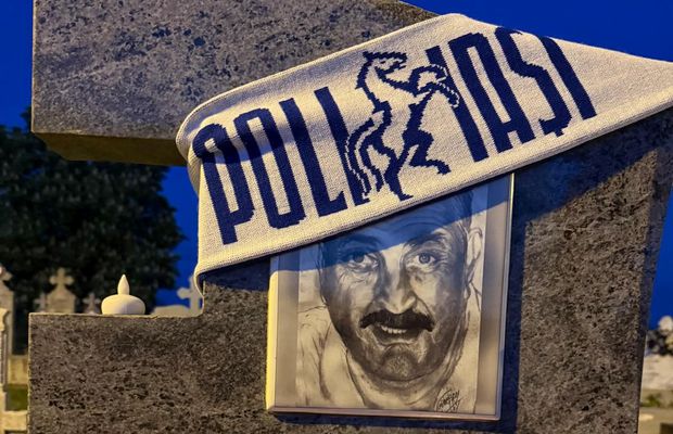 Mormântul lui Ionuț Popa de la Arad a fost împodobit la 80 de ani de Poli Iași