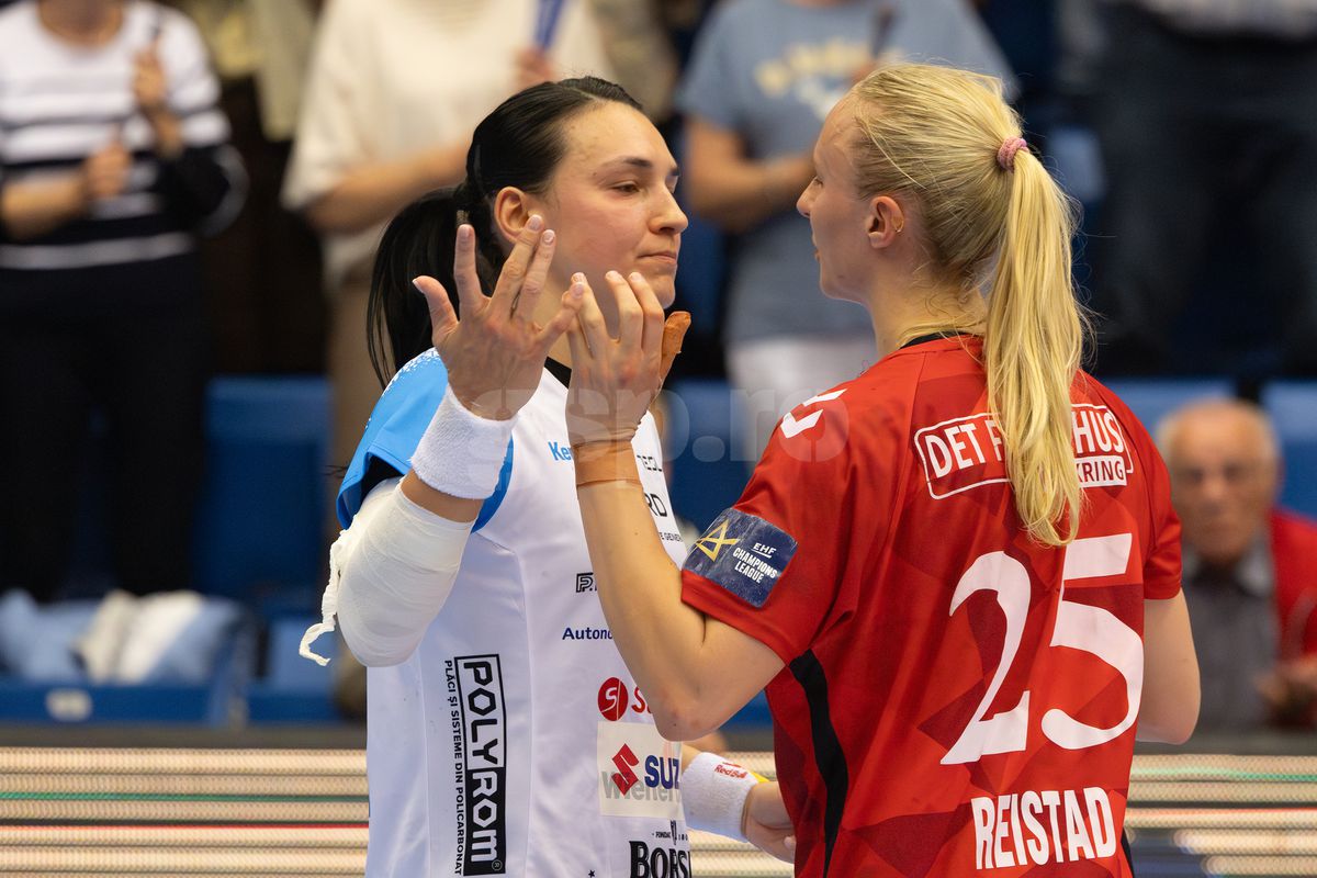 50 de fotografii cu Cristina Neagu la ultimul meci al ei în Liga Campionilor
