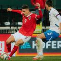 Raul Florucz a debutat deja în naționala Austriei, în meciul cu Serbia, când a jucat 13 minute