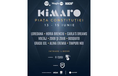 KIMARO vine pentru prima dată în București!  13-15 iunie | Piața Constituției | Intrarea liberă