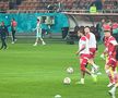 Dinamo - CFR Cluj, imagini de la încălzire