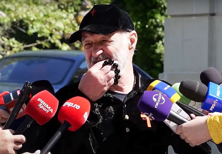 Gigi Becali, patronul celor de la FCSB, la Palat, foto: GSP