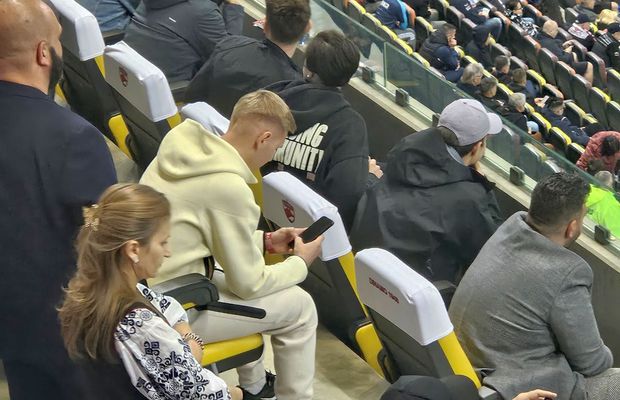 Viitorul transfer al „câinilor” a fost surprins în tribunele Arenei Naționale la Dinamo - CFR Cluj