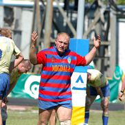 Vasile Bolea, în perioada în care era jucător activ de rugby / Sursă foto: Facebook