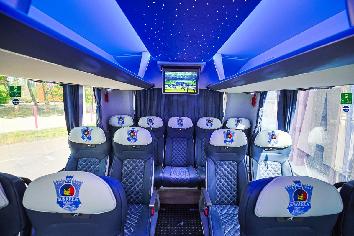 Noul autocar al celor de la Dunărea Brăilă