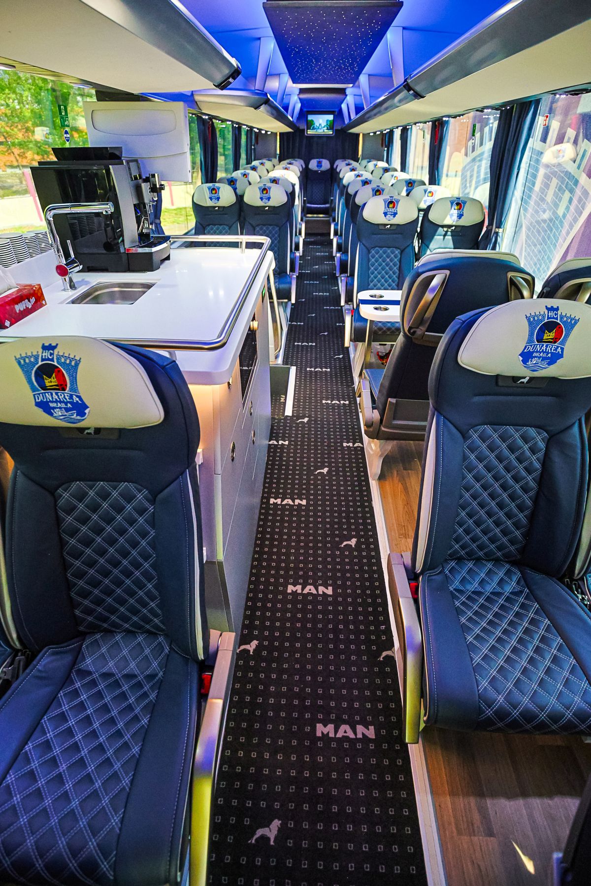 Dunărea Brăila se plimbă cu autocar de 500.000 de euro! Nici echipele din Superliga nu se pot lăuda cu așa ceva