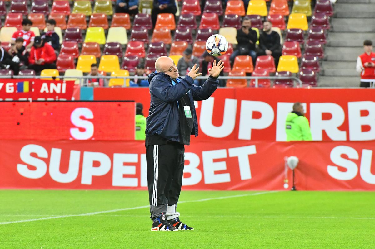 Dinamo - CFR Cluj, imagini de la încălzire