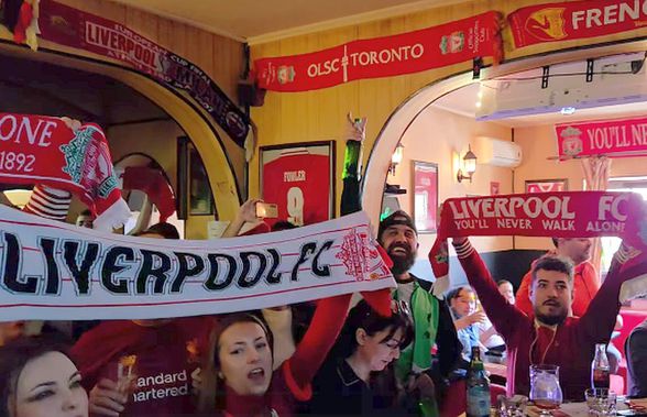Cu sutele în roșu: așa au sărbătorit fanii lui Liverpool din România un titlu istoric!