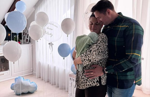 Ionela și Marius Cozmiuc, foștii canotori multipli medaliați olimpici, mondiali și europeni, au devenit părinți